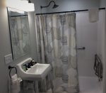 Handicap Accessible 1st Floor Bathroom of Queen Bedroom